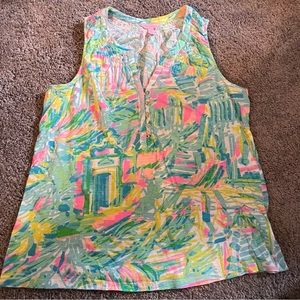 Lilly sea salt and sun tank